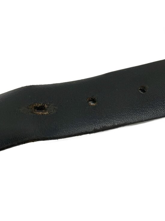 Louis Vuitton Belt Ceinture Neogram Noir Leather Cowhide